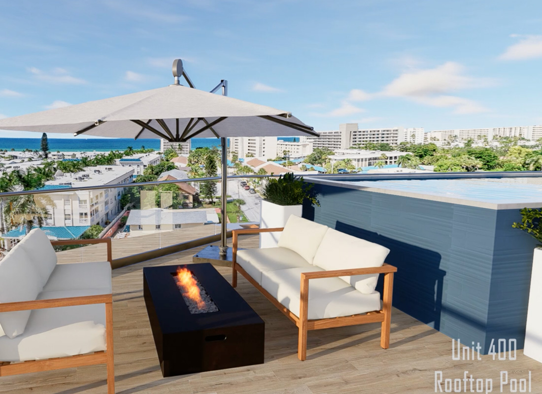 Artist rendering of Azure Siesta Key condo building